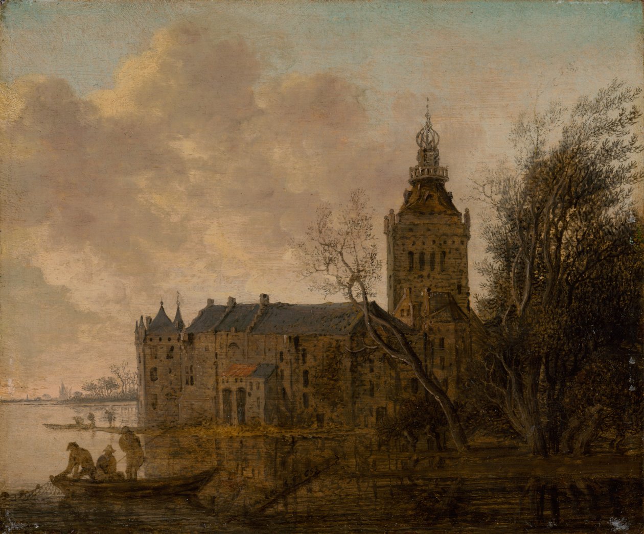 Chateau Montfort af Anthonie Jansz. van der Croos  