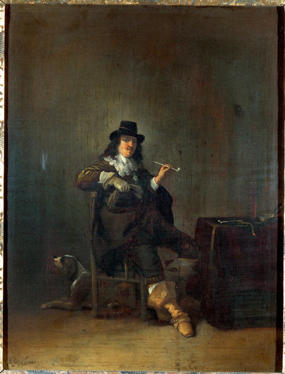 De fem sanser: lugt ... af Anthonie (1601-73) Palamedesz
