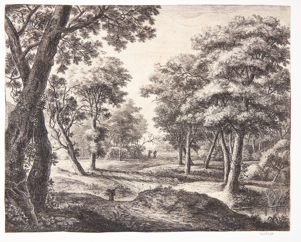 Skovvej af Anthonie Waterloo