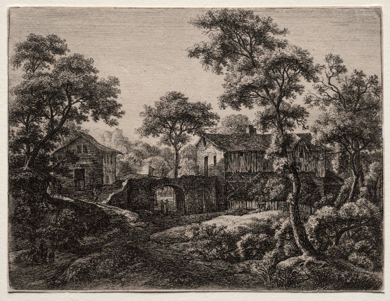 Tolv landskaber (H.95-106): Porten af Anthonie Waterloo