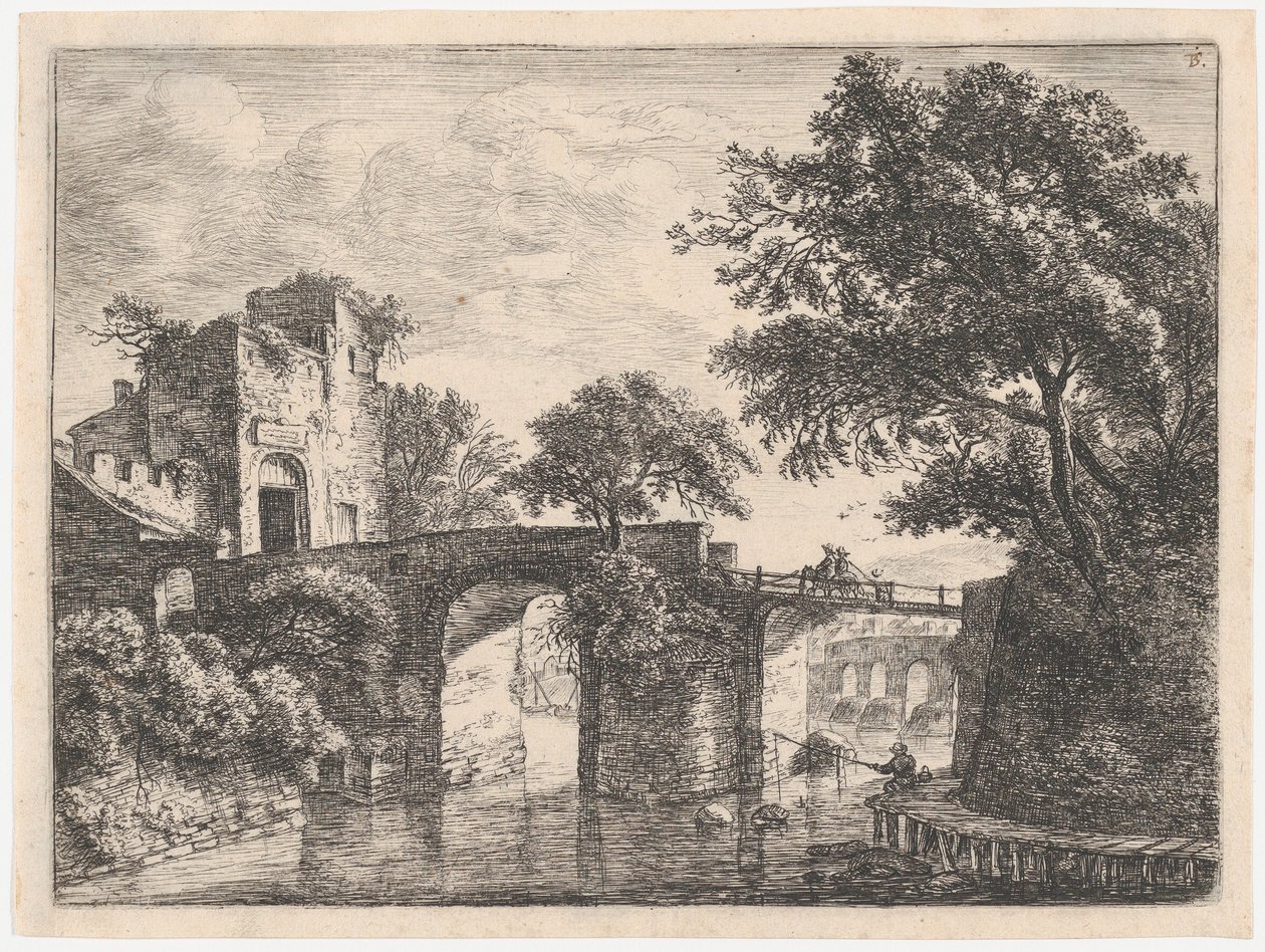 To stenbroer, 1600-tallet. af Anthonie Waterloo