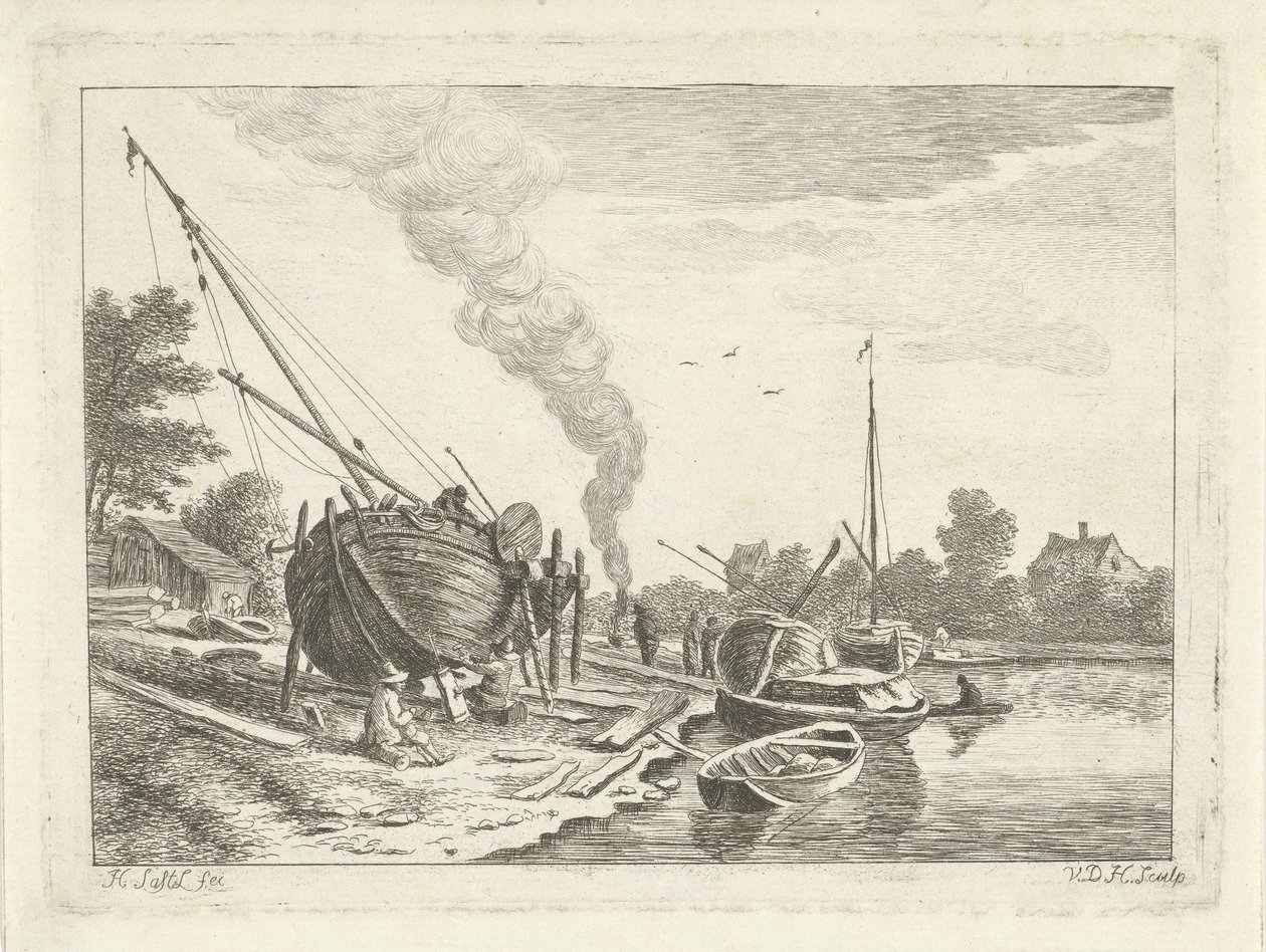Skibsværft af Anthonij van der Haer