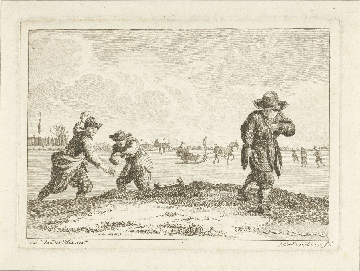 sneboldkastere af Anthonij van der Haer