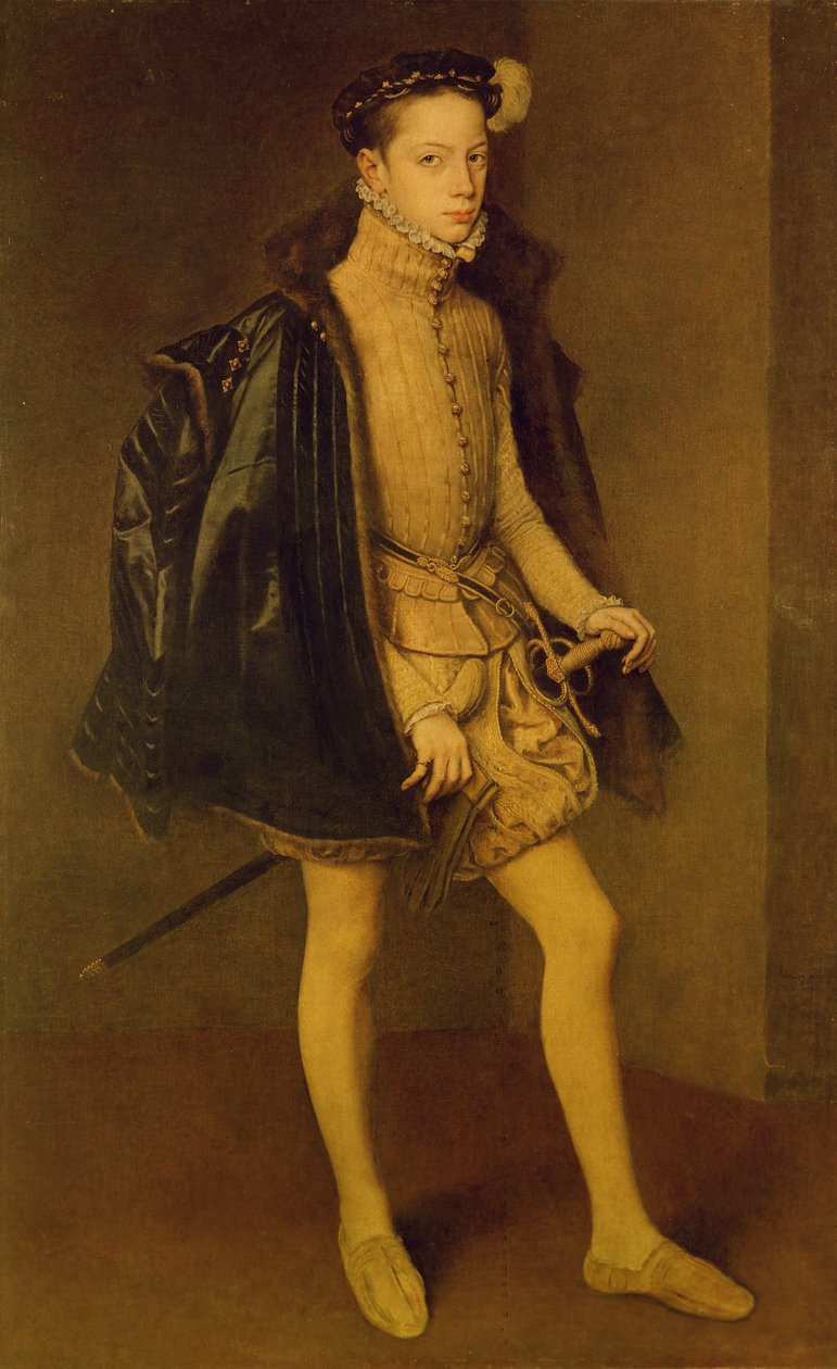 Portræt af Alexander Farnese (1545-1592), hertug af Parma af Anthonis van Dashorst Mor