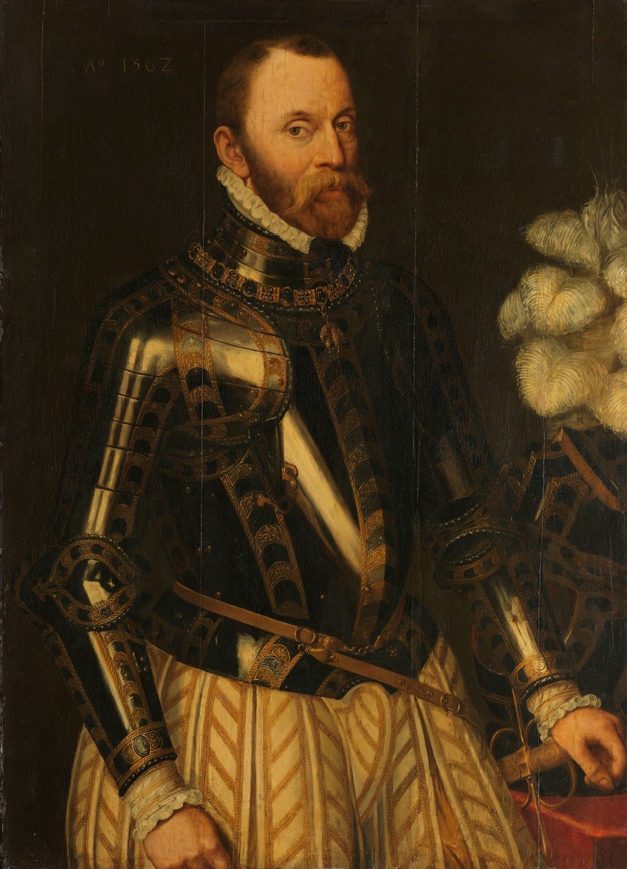 Portræt af Philippe de Montmorency, greve af Horne, admiral af Holland, medlem af statsrådet af Anthonis Mor (copy after)
