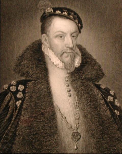 Portræt af Thomas Radcliffe (ca. 1525-83) 3. jarl af Sussex, fra 