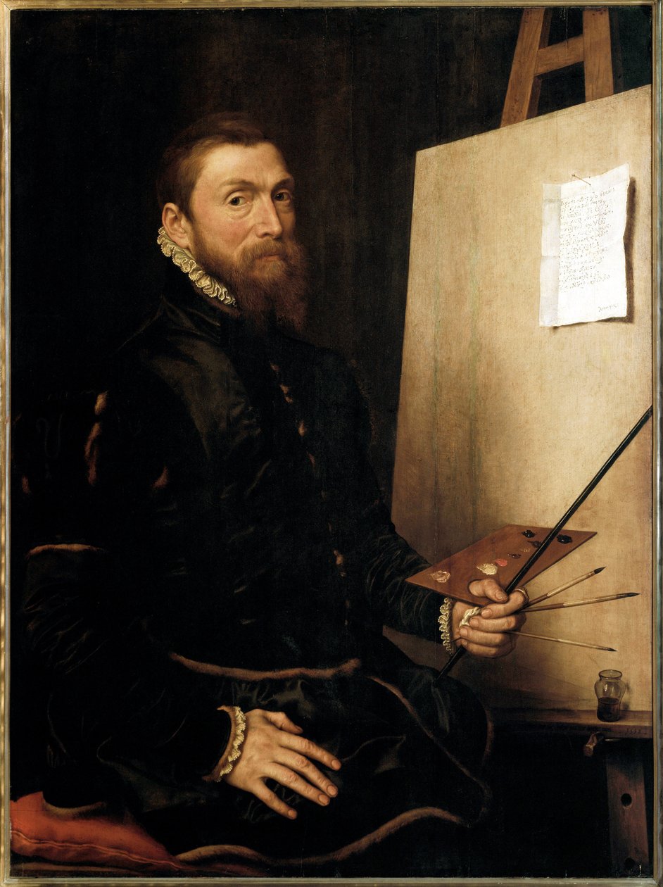 Selvportræt - Maleri af after Anthonis Mor van Dashorst