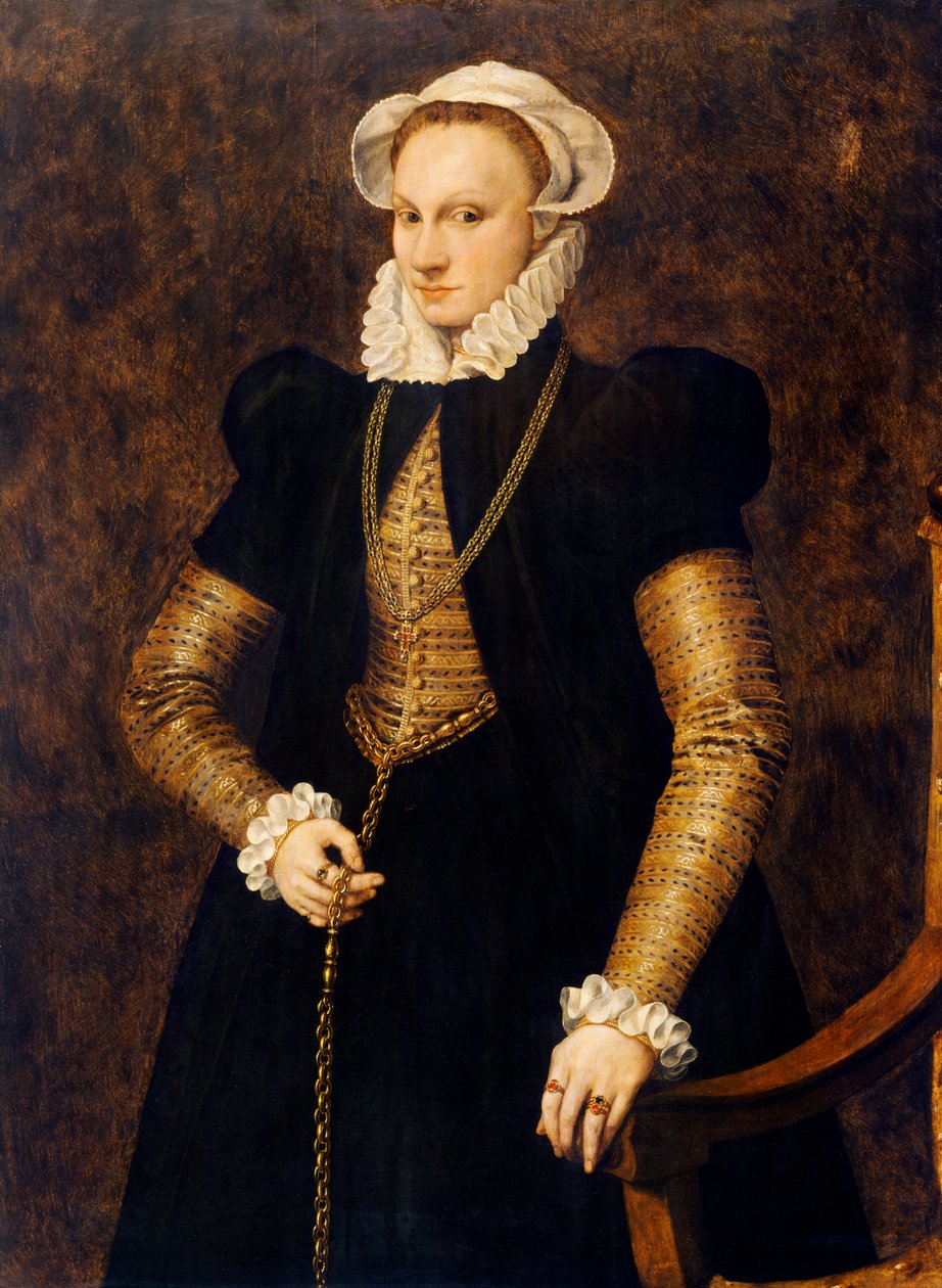 Mary Beaton (olie på lærred) af Anthonis Mor van Dashorst