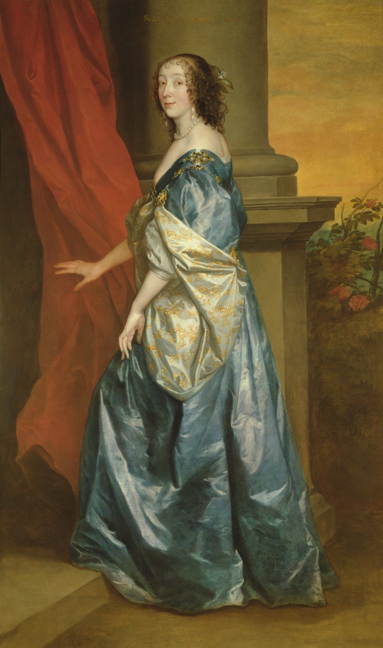 Lucy Percy, grevinde af Carlisle (1599-1660) ca. 1637 af Anthony van Dyck