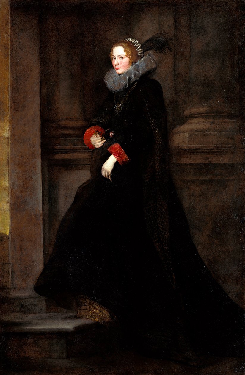 Marchesa Geronima Spinola af Anthony van Dyck
