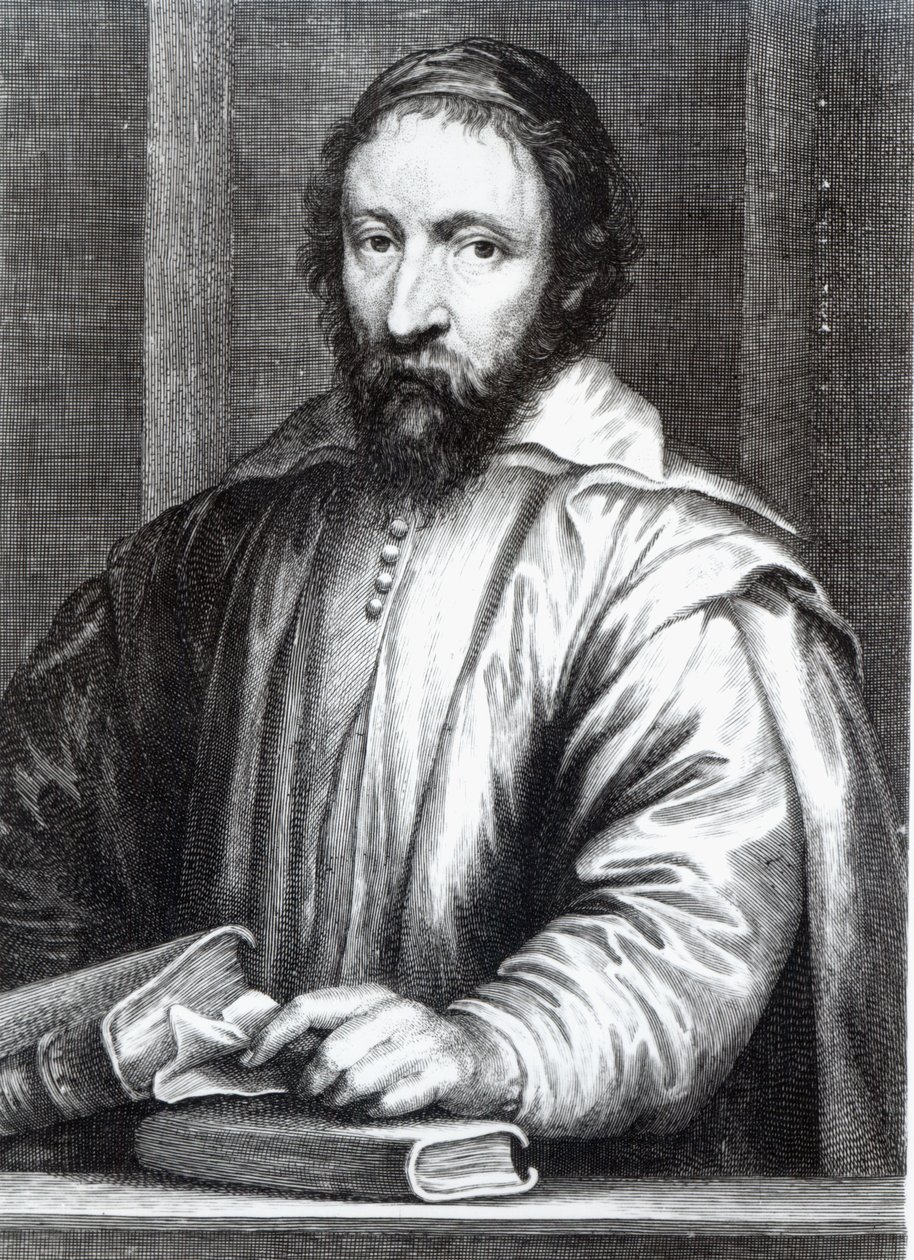 Nicolas Claude Fabri de Peiresc, graveret af Martin van den Enden af Anthony van Dyck