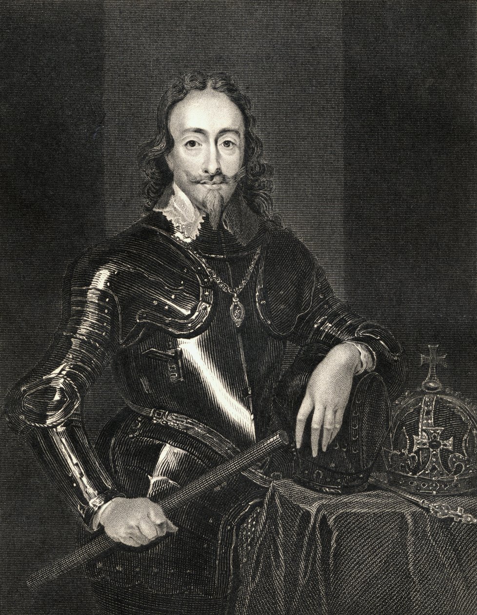 Portræt af kong Charles I (1600-49) fra 