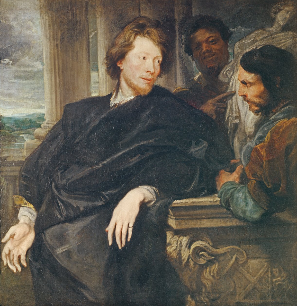 Portræt af Rubens af Anthony van Dyck