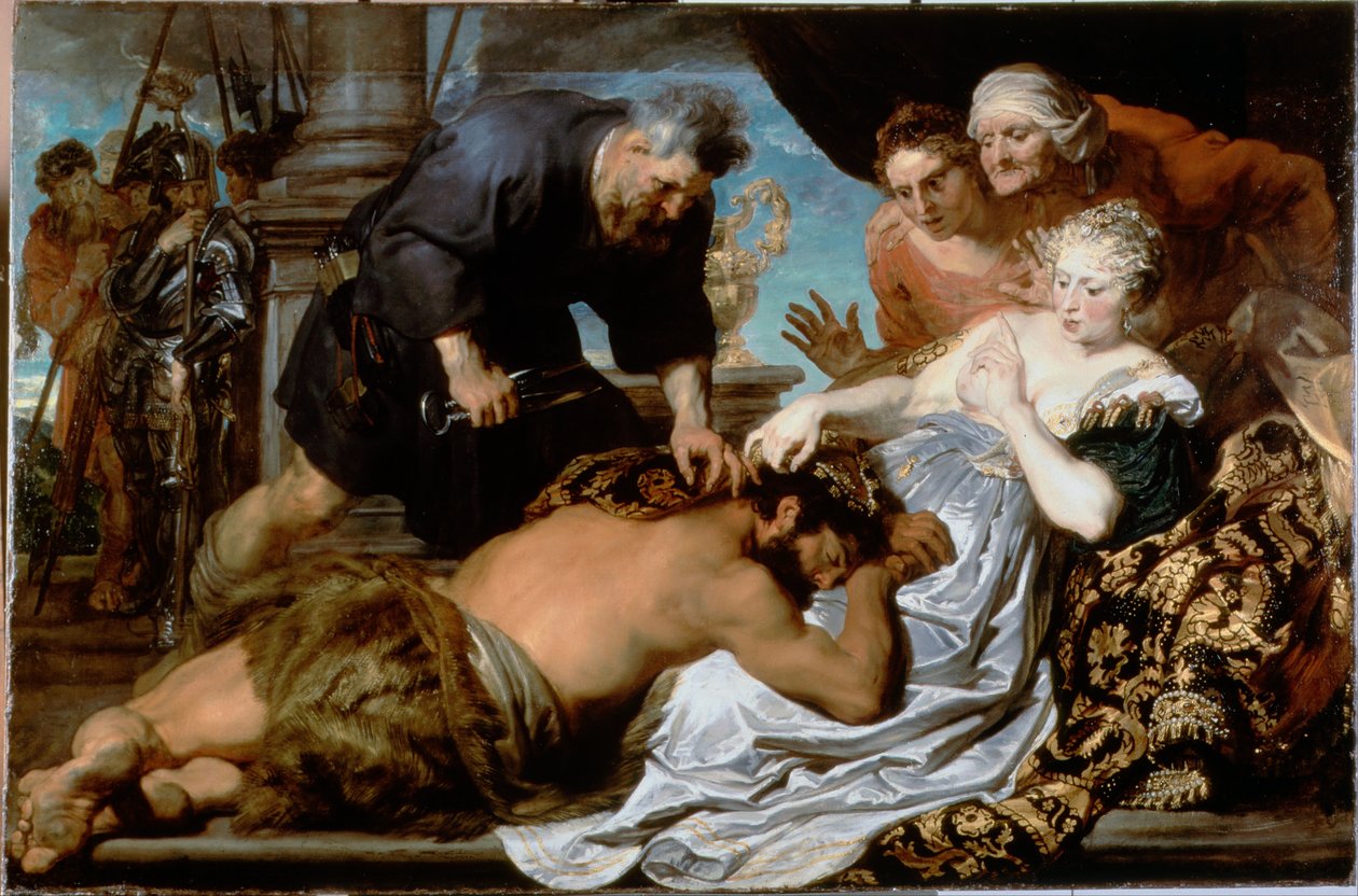 Samson og Delila af Anthony van Dyck