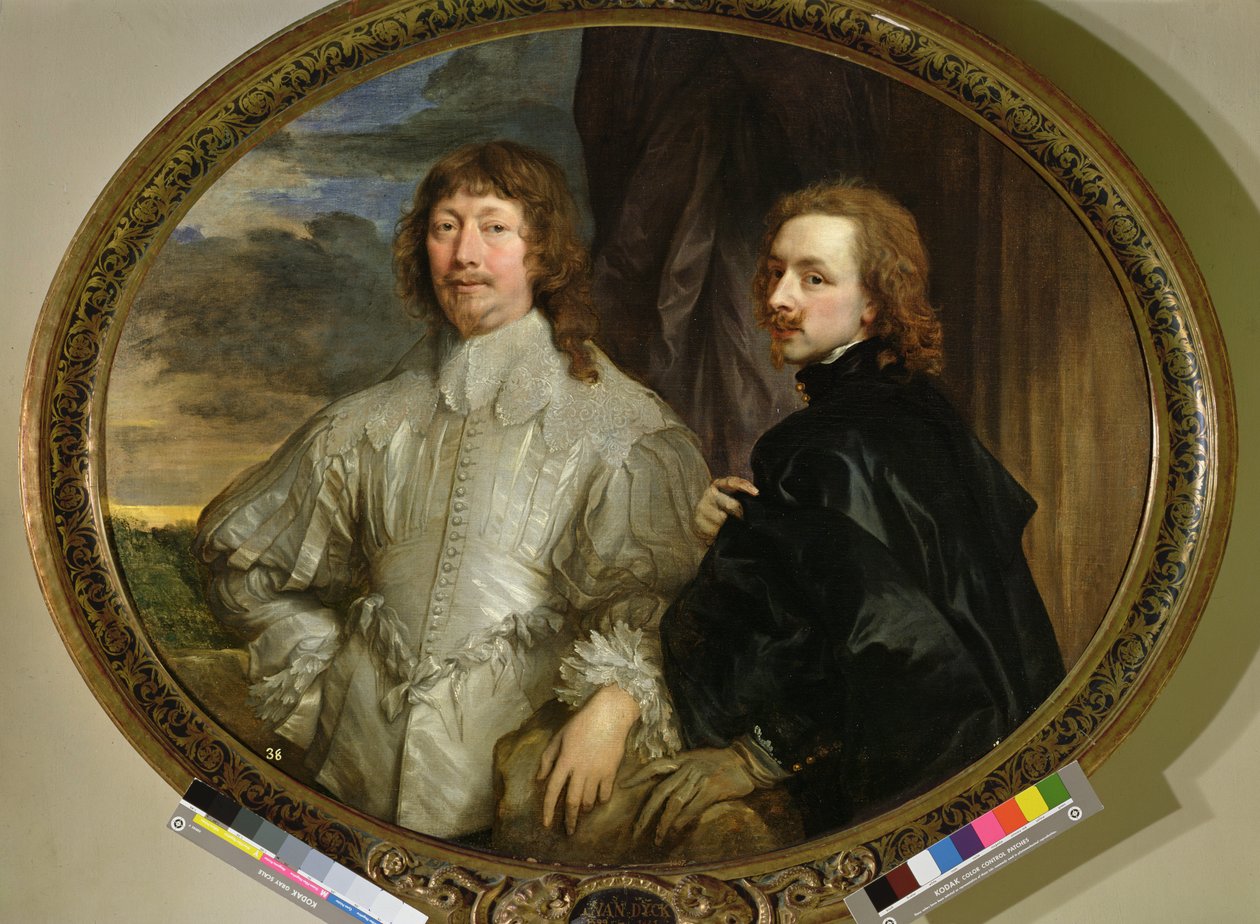 Sir Endymion Porter og kunstneren, ca. 1635 af Anthony van Dyck