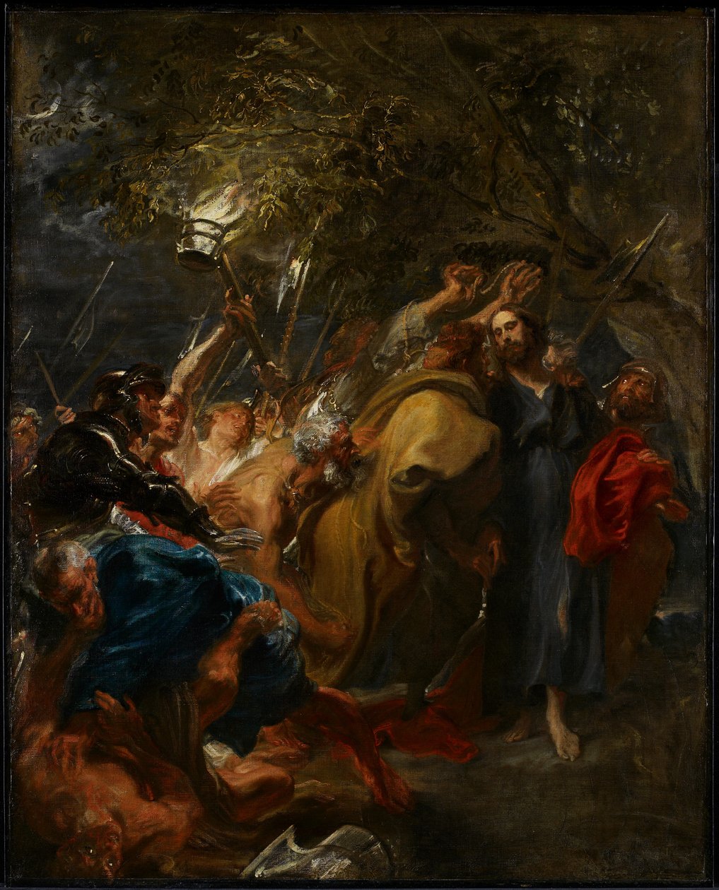 Kristi forræderi, ca. 1618-20 af Anthony van Dyck