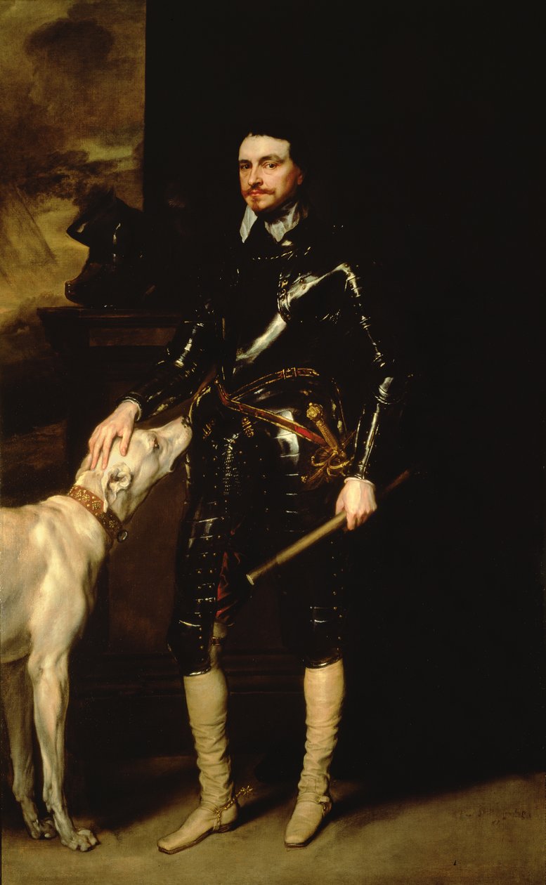 Thomas Wentworth, 1. jarl af Strafford (1593-1641) 1633-6 af Anthony van Dyck
