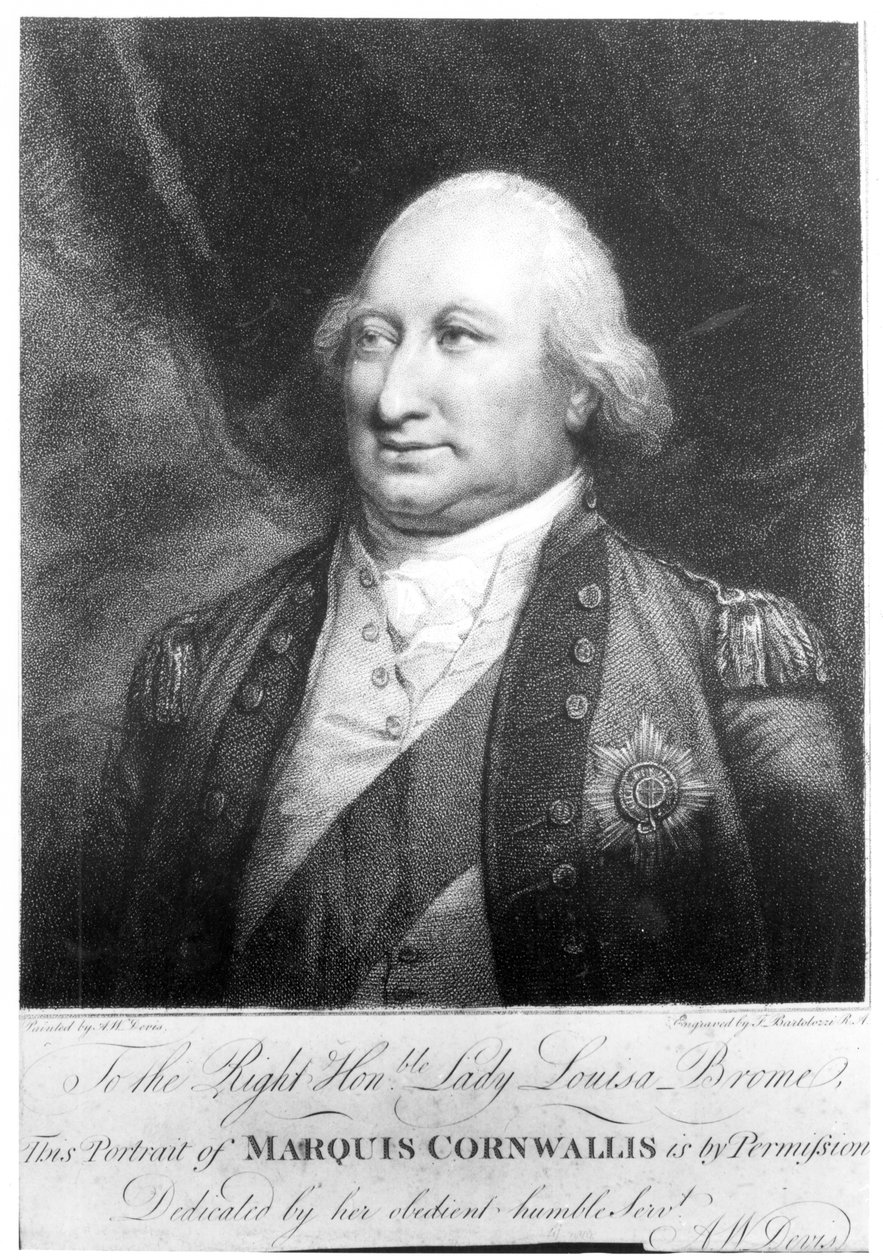 Charles, markis af Cornwallis, 1799 af Anthony Devis