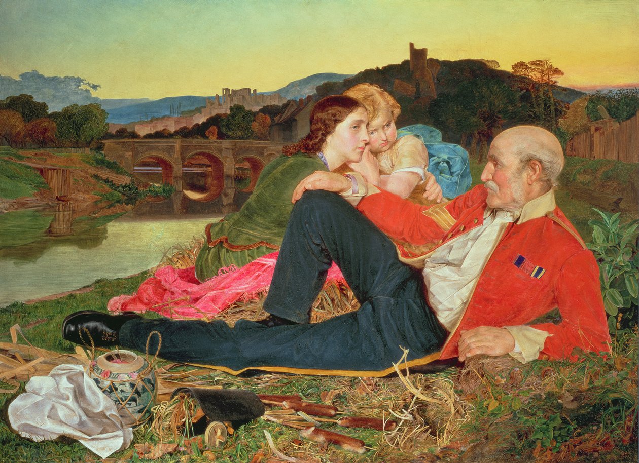 Efterår, 1860 af Anthony Frederick Augustus Sandys