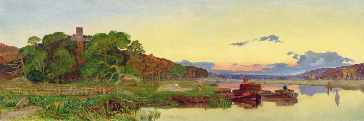 Whitlingham, Norfolk, 1860 af Anthony Frederick Augustus Sandys
