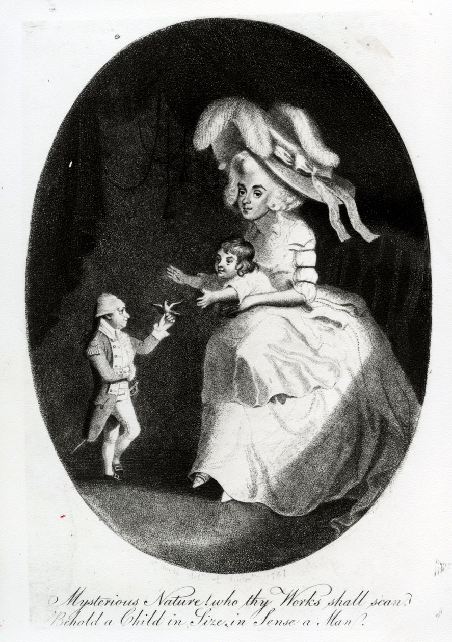 Den lille grev Boruwlaski, 1788 af Anthony van Assen