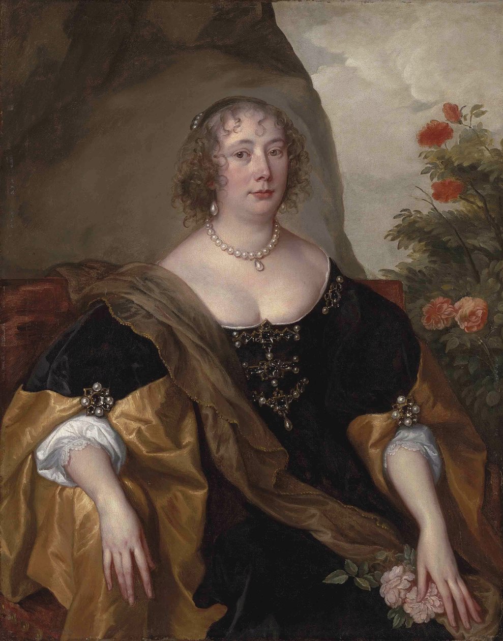 Beatrice, grevinde af Oxford af Anthony van Dyck