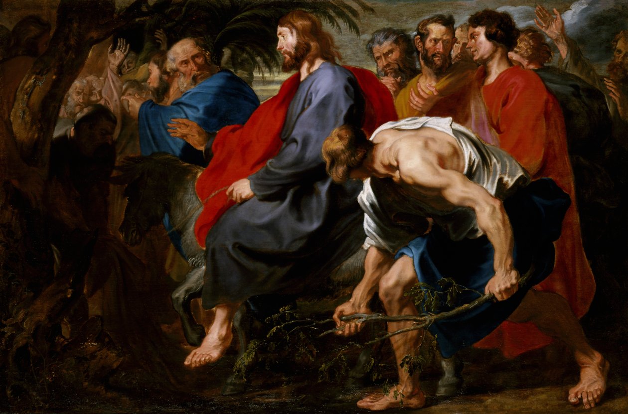 Kristi indtræden i Jerusalem af Anthony van Dyck