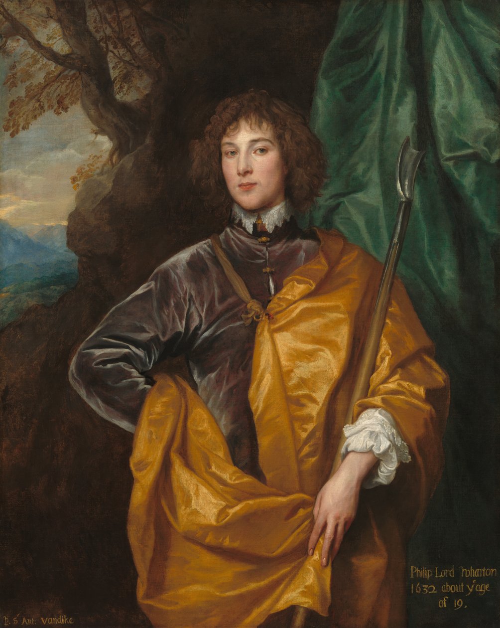 Portræt af Philip, Lord Wharton af Anthony van Dyck