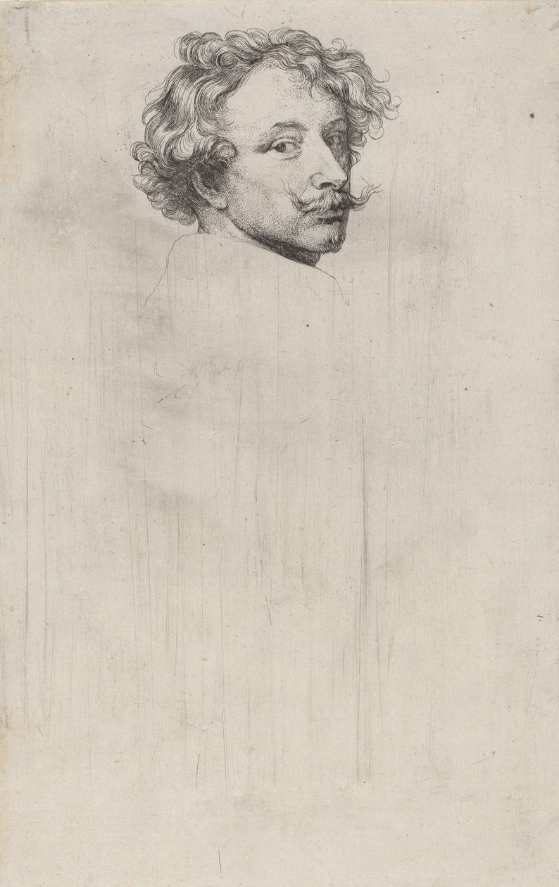 Selvportræt, ca. 1626-41 af Anthony van Dyck