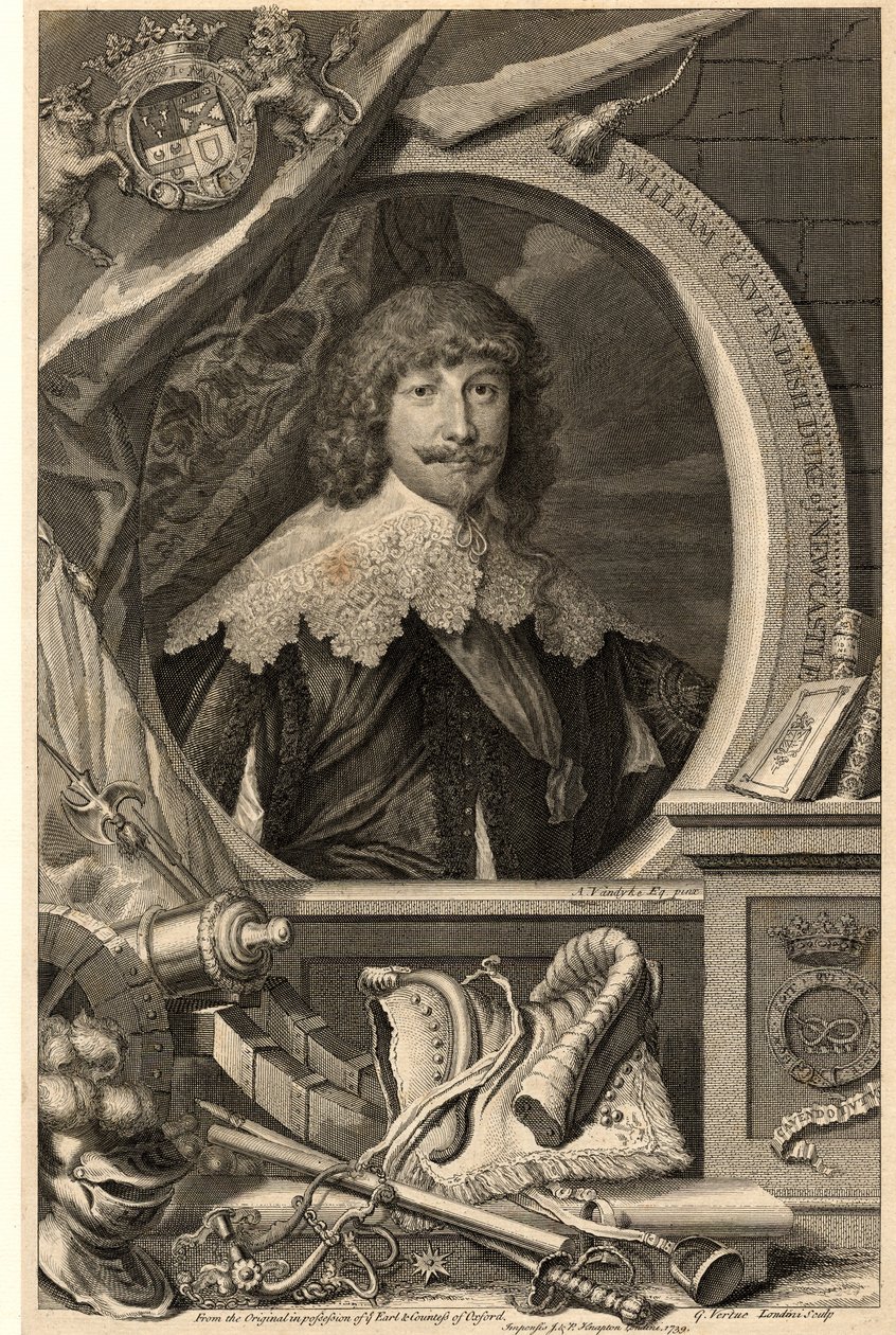 William Cavendish af Anthony van Dyck