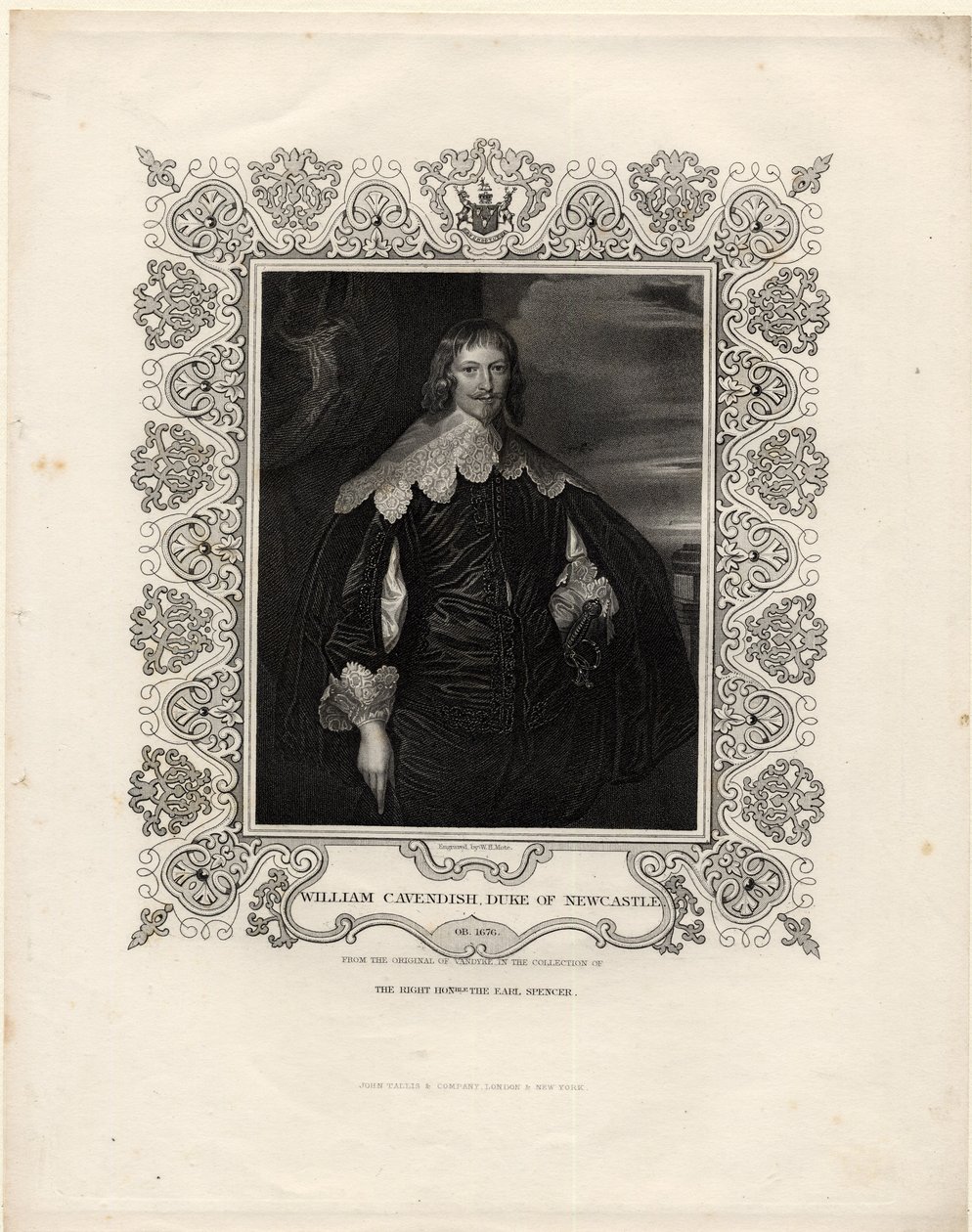 William Cavendish af Anthony van Dyck