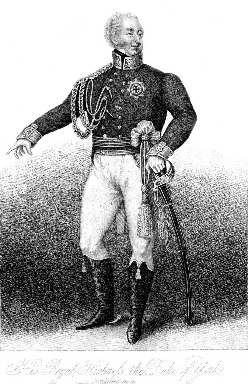 Hans Kongelige Højhed Hertugen af York, c1800-tallet. af Anthony Cardon