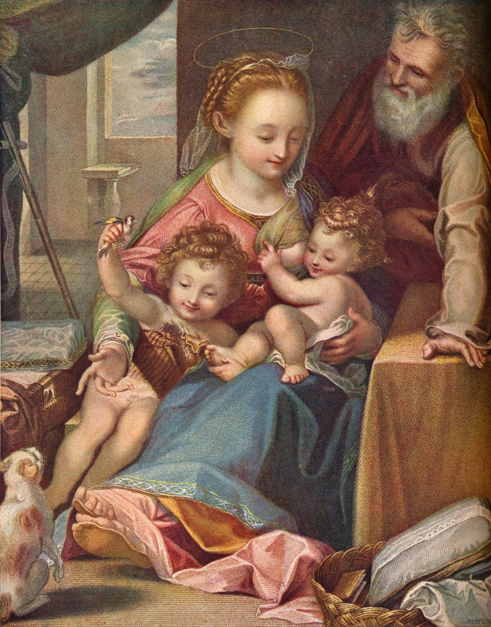 Kattens Madonna La Madonna del Gatto, c1575, 1906 af Anthony Cardon