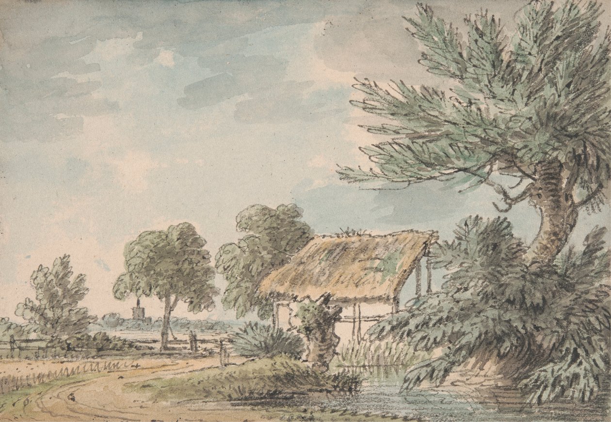 Landskab nær Watford, Hertfordshire af Anthony Devis