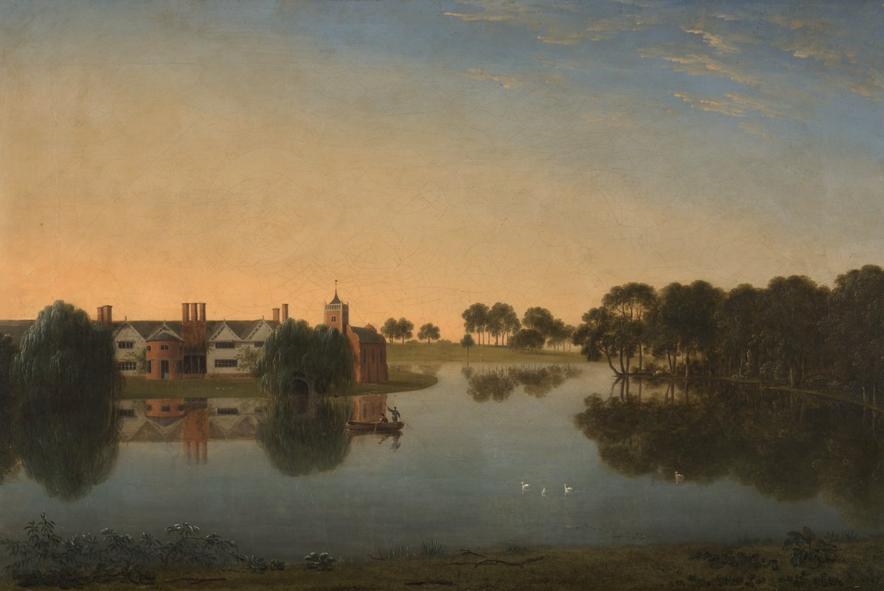 Tabley: Den gamle sal på tværs af Mere af Anthony Devis