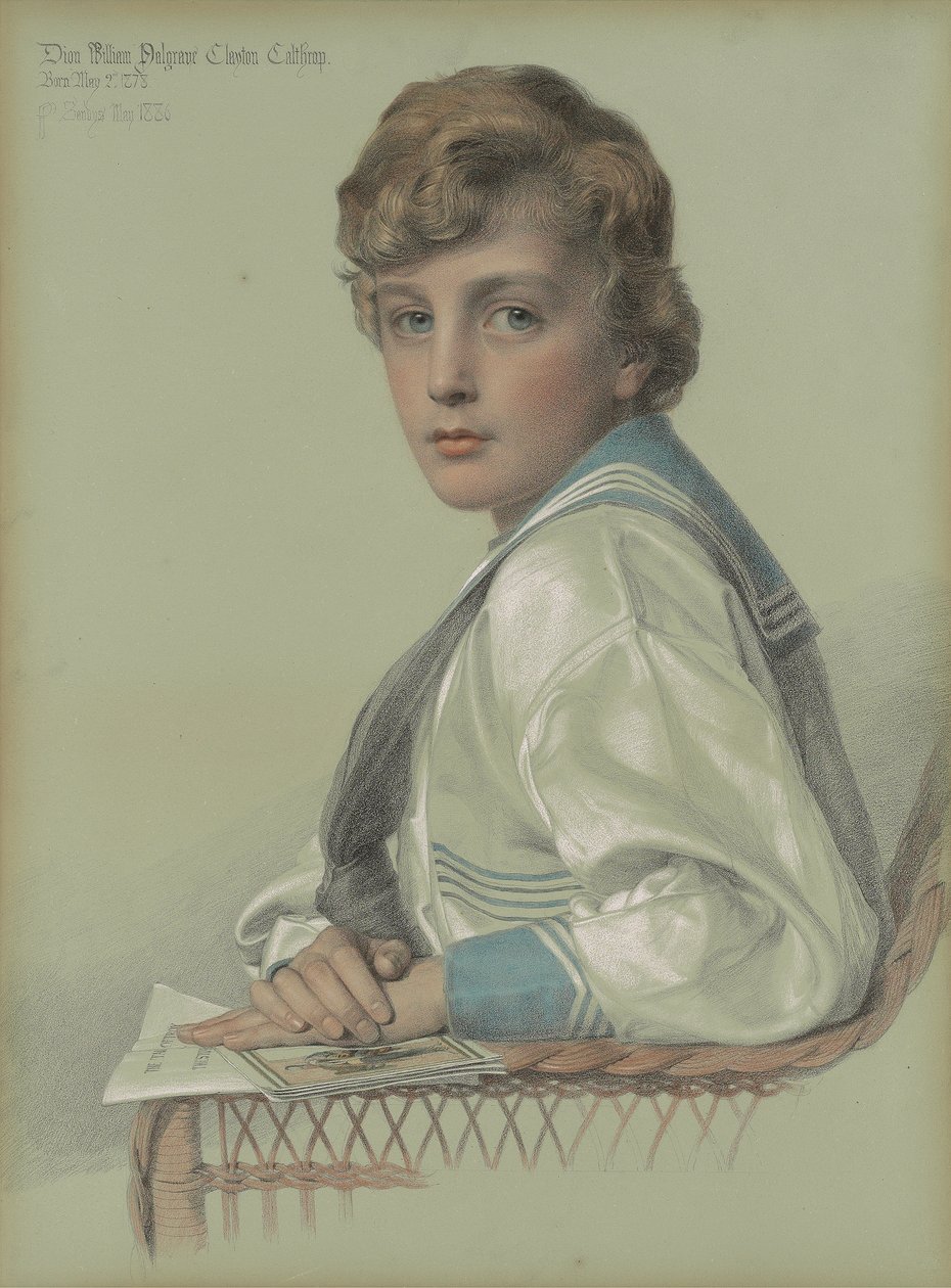 Dion William Palgrave Clayton Calthrop, otte år af Anthony Frederick Augustus Sandys