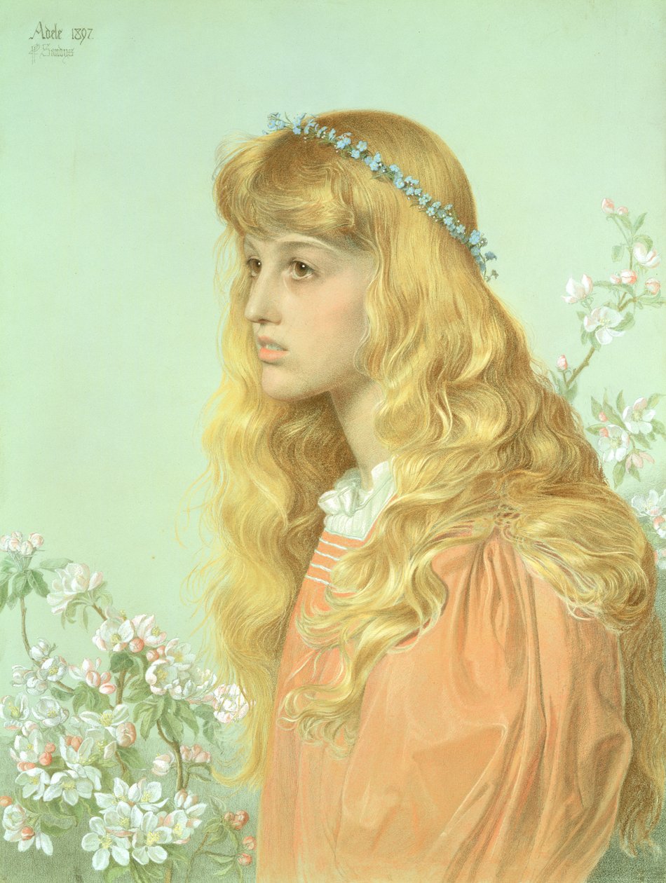 Portræt af Miss Adele Donaldson, 1897 af Anthony Frederick Augustus Sandys