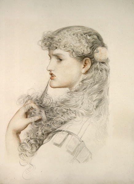 Stolt Maisie af Anthony Frederick Augustus Sandys