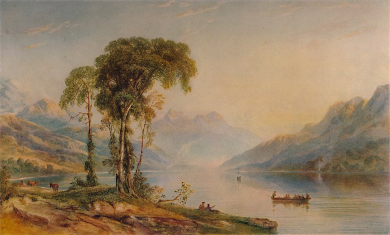 Ben Venue fra Loch Achray, 1840, 1935 af Anthony Vandyke Copley Fielding