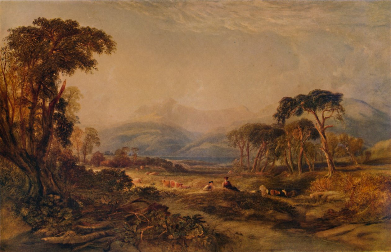 Loch Awe, 1850, 1935 af Anthony Vandyke Copley Fielding