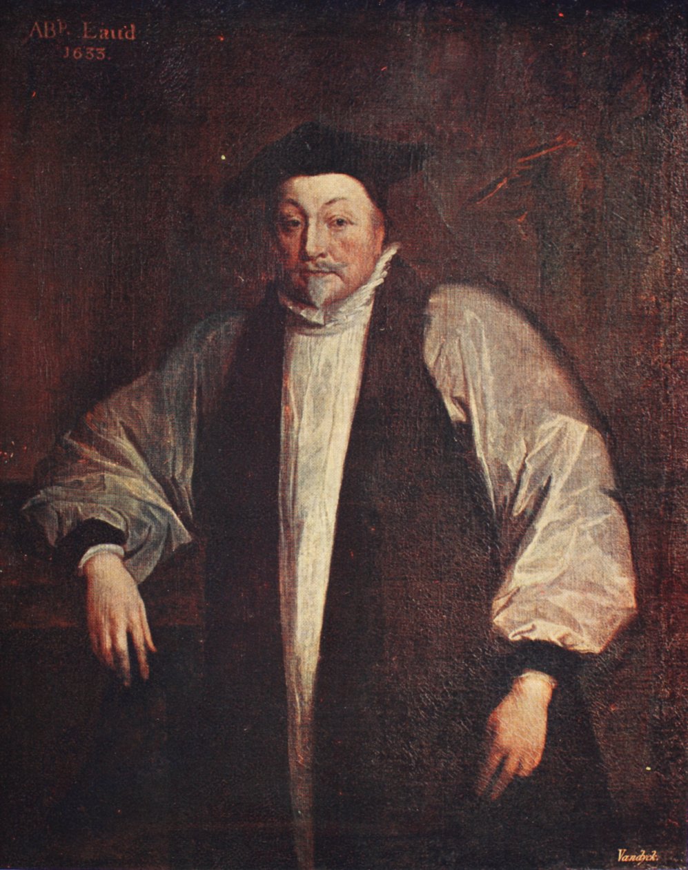 Ærkebiskop Laud, illustration fra 