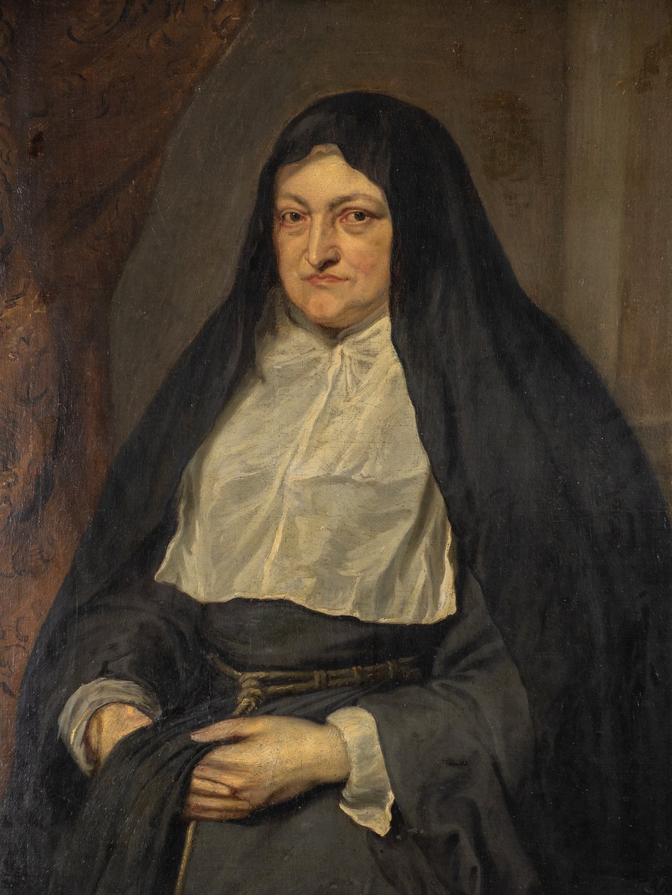 Infanta Isabella Clara Eugenia ærkehertuginde af Østrig og regent af Holland af Anthony van (school of) Dyck