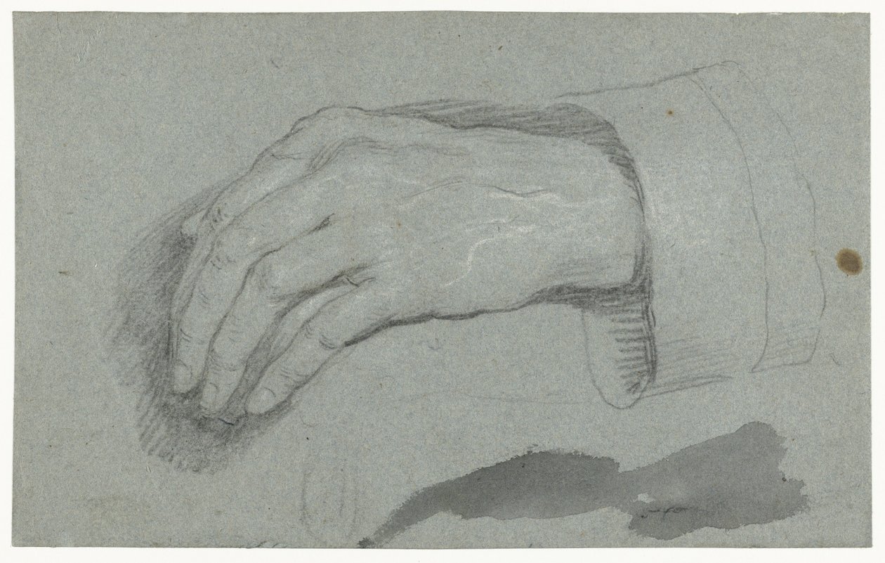 Venstre hånd og manchet af Anthony van Dyck (possibly)