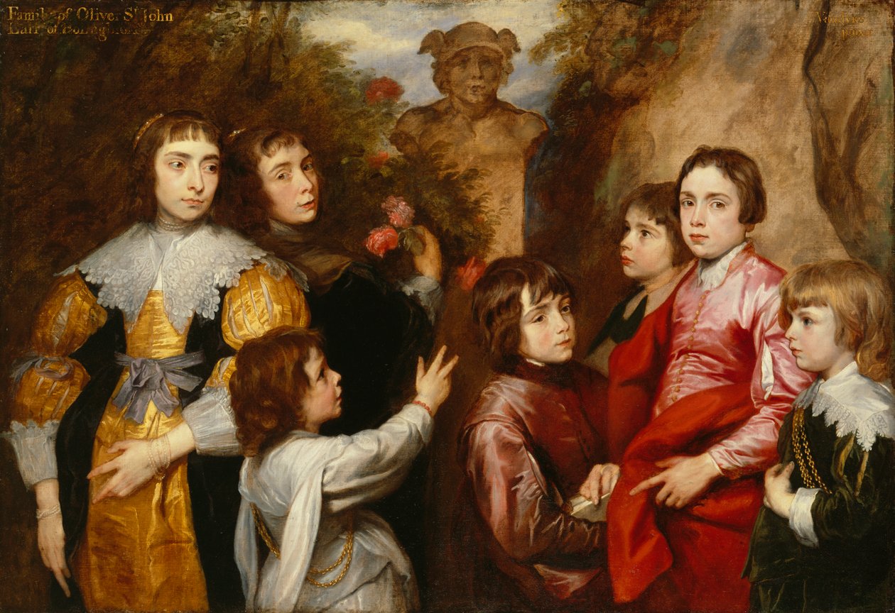 En familiegruppe, 163435 af Anthony van Dyck