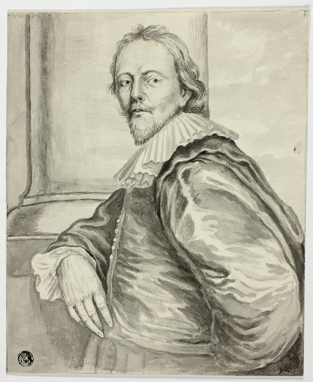 Adam de Coster af Anthony van Dyck