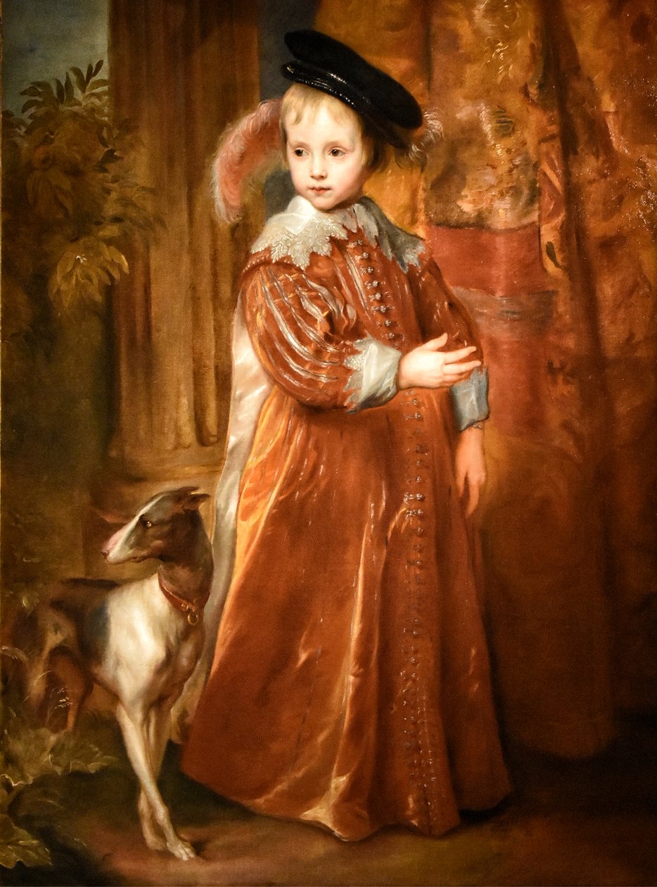 Anthony van Dyck (1599-1641) Portræt af Vilhelm II af Oranien - Moorsel 3-09-2019 af Anthony van Dyck