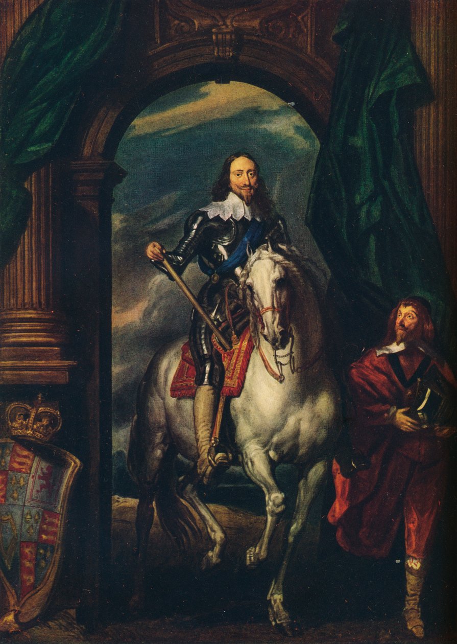 Charles I 1600-1649 med M de St Antoine, 1633, 1913 af Anthony van Dyck