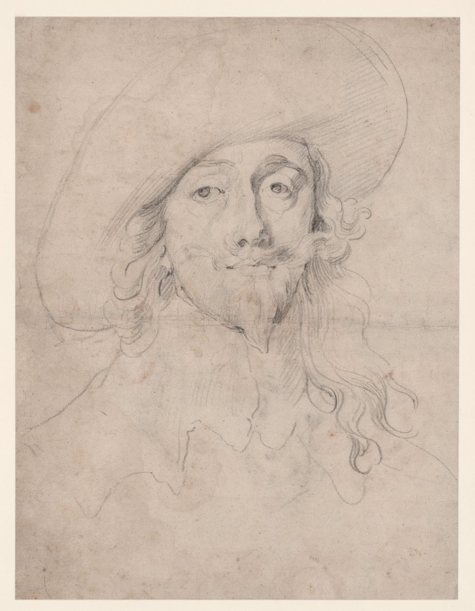 Karl I, ca. 1632-36 af Anthony van Dyck