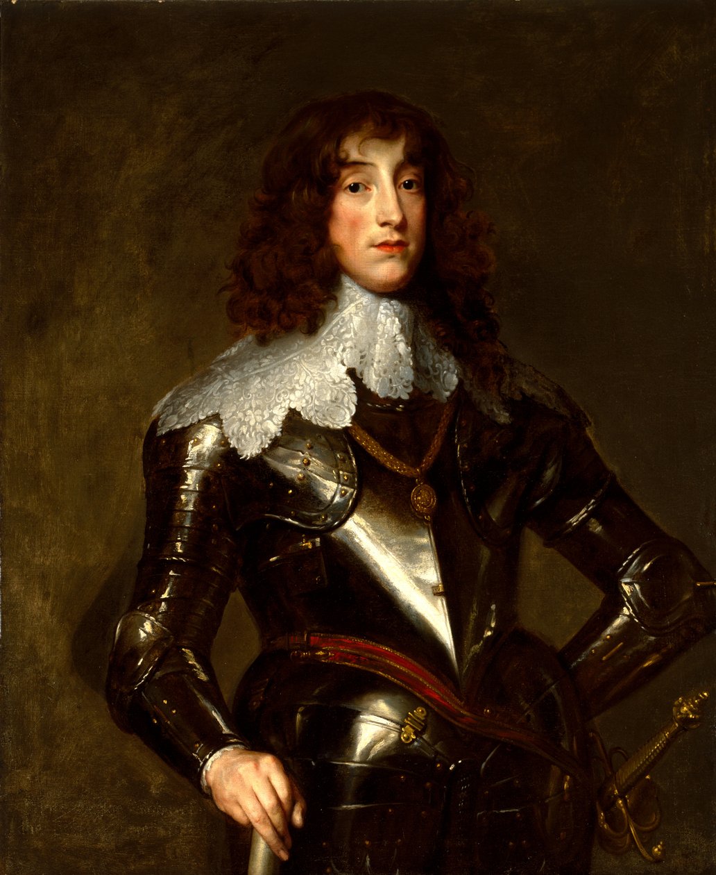 Charles Louis, kurfyrste Pfalz, 1637 af Anthony van Dyck