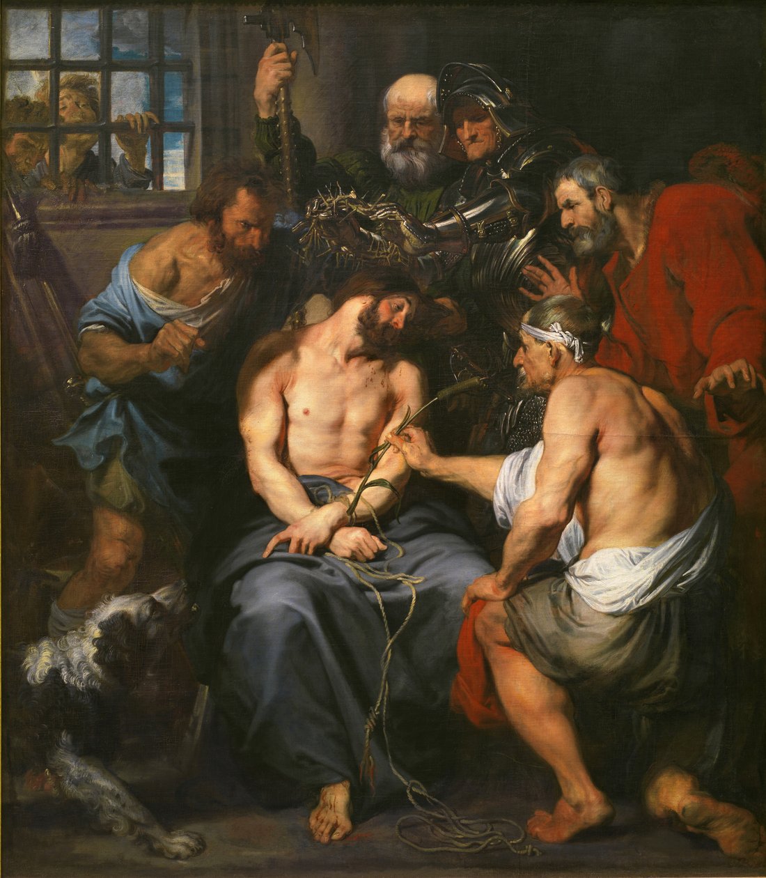 Kristus kronet med torne af Anthony van Dyck